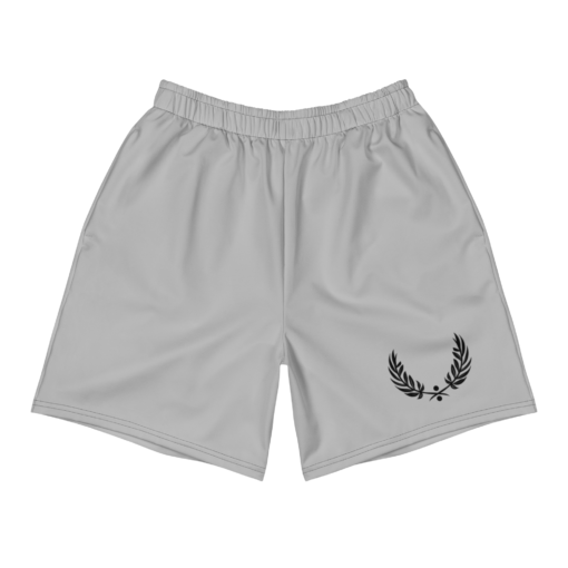 Black Pea Icon Silver Athletic Bottoms