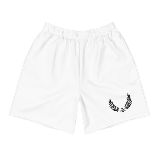 Black Pea Icon White Athletic Bottoms