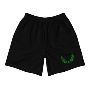 Pea Icon Athletic Black Shorts