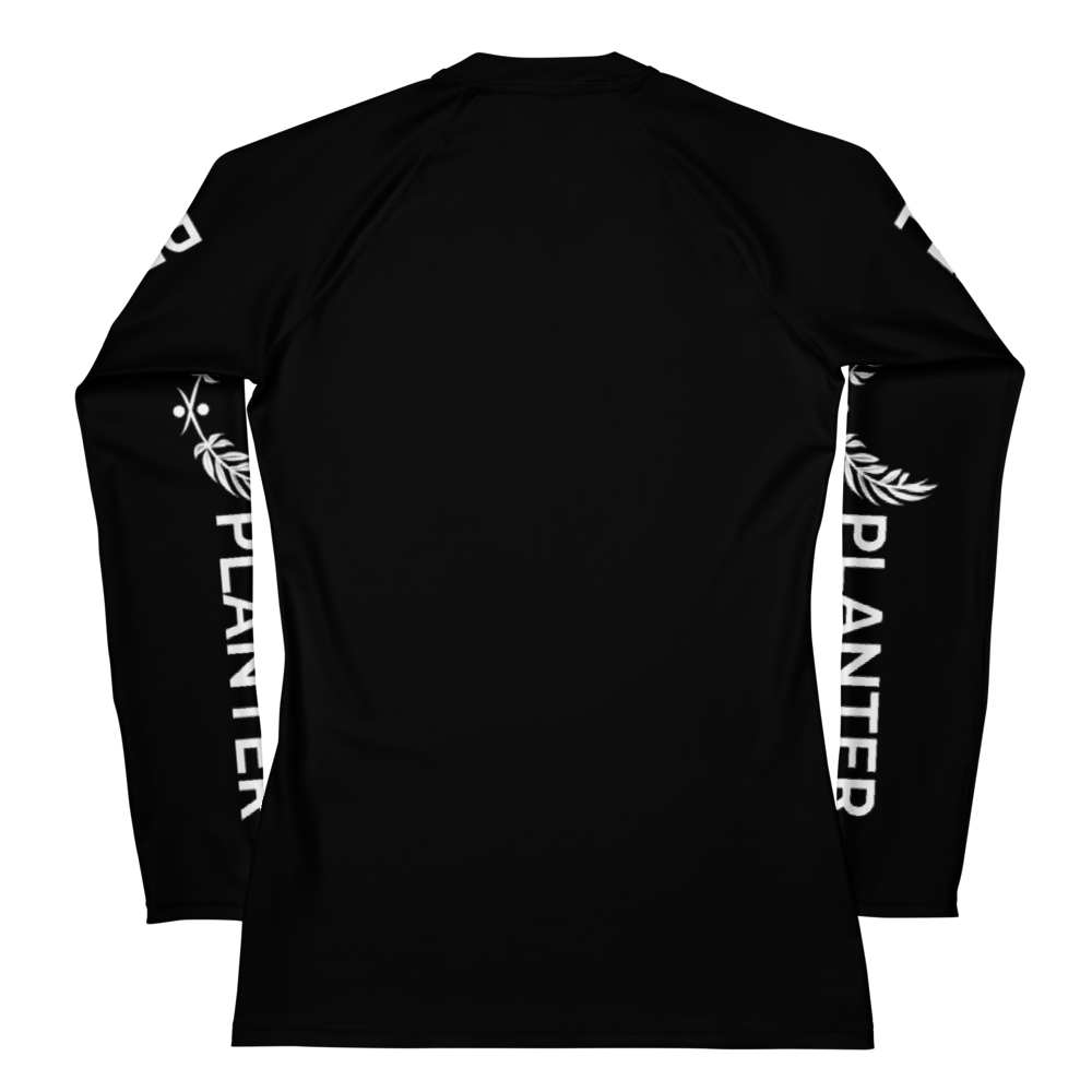 White Pea Icon Black Swim Guard - Image 2