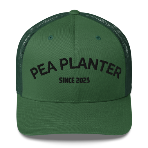 Black Pea Planter Trucker Cap - Image 2