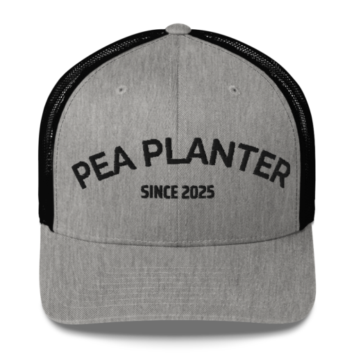 Black Pea Planter Trucker Cap - Image 3