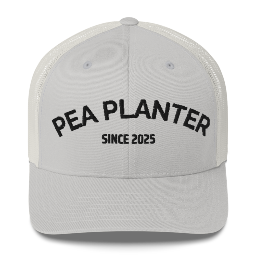 Black Pea Planter Trucker Cap
