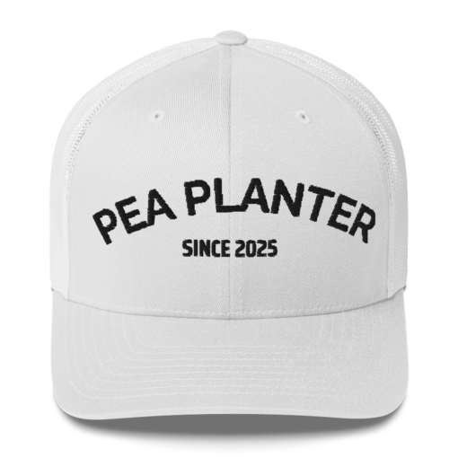 Black Pea Planter Trucker Cap - Image 5