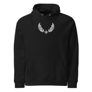 White Pea Icon Eco Hoodie