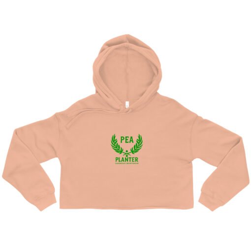Pea Planter Caribbean Sportswear Crop Hoodie - Image 7