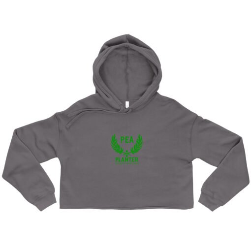 Pea Planter Caribbean Sportswear Crop Hoodie - Image 5