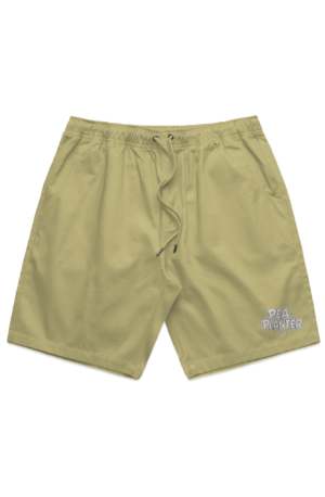 Pea Cartoon White Walking Caribbean sportswear Shorts