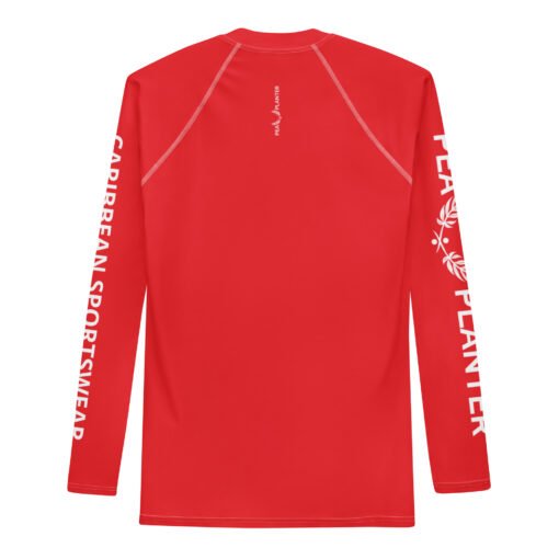 Alizarin Caribbean Sportswear Rash Guard - Image 2