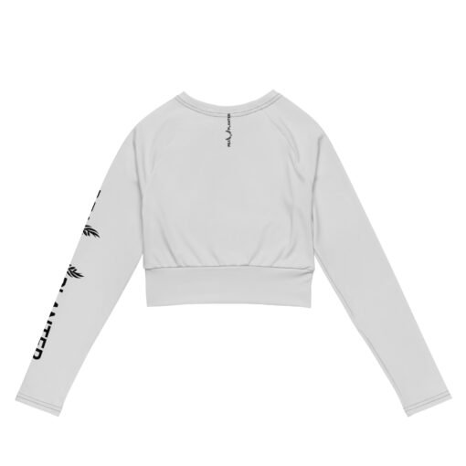 White Caribbean Sportswear Crop Top - Image 2