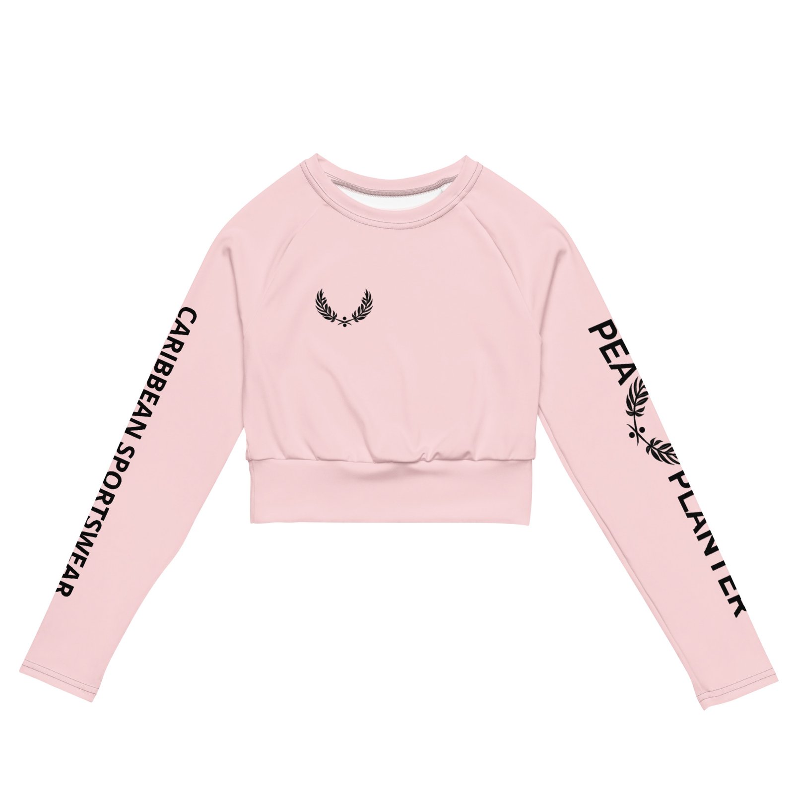 Pale Caribbean Sportswear Crop Top