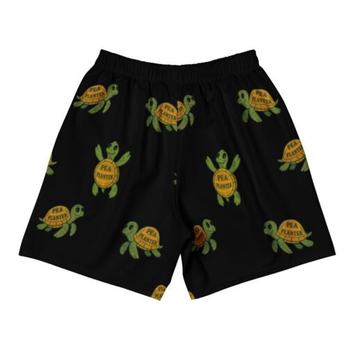 Black Graphic Caribbean Sportswear Shorts - Image 2