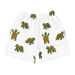 White Graphic Caribbean Sportswear Shorts