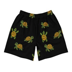 Black Graphic Caribbean Sportswear Shorts