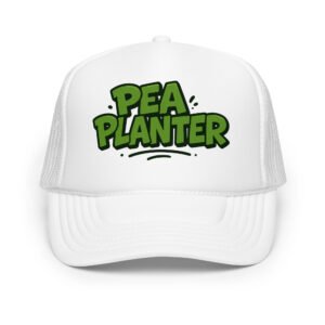 Green Cartoon Caribbean Sportswear Foam Trucker