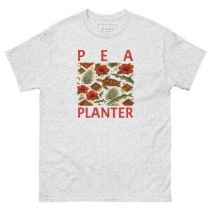 Unisex Graphic Red Pea Shirt