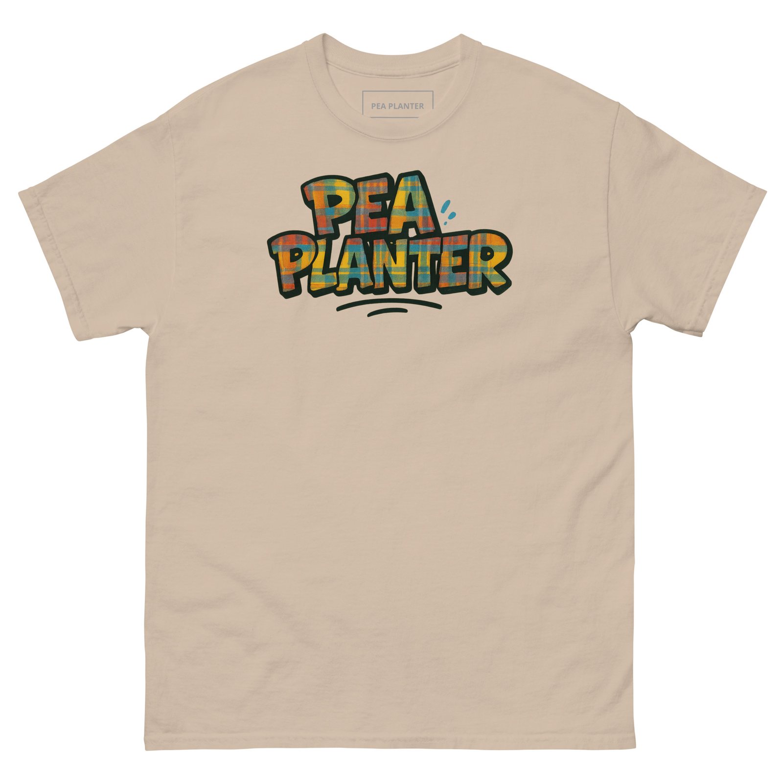 Madras Cartoon Caribbean Sportswear T-Shirt