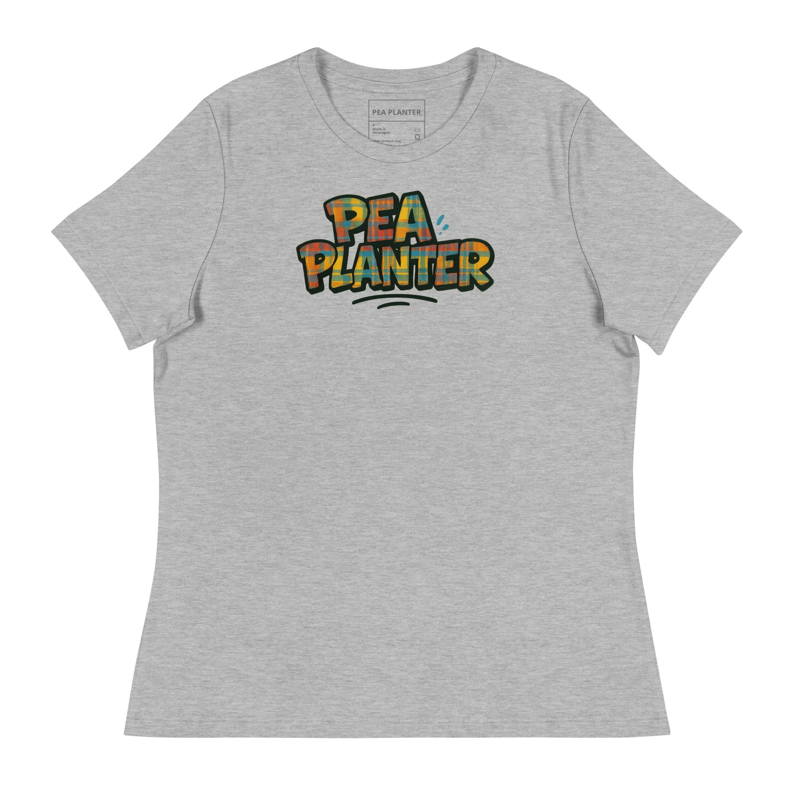 Madras Cartoon Caribbean Sportswear Tee - Image 5