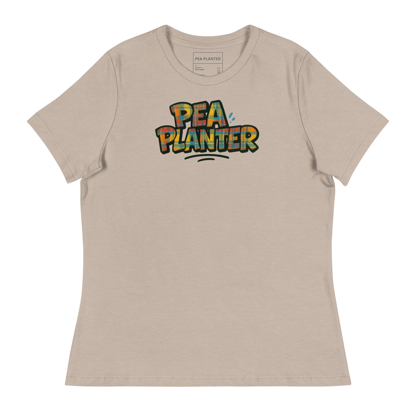 Madras Cartoon Caribbean Sportswear Tee