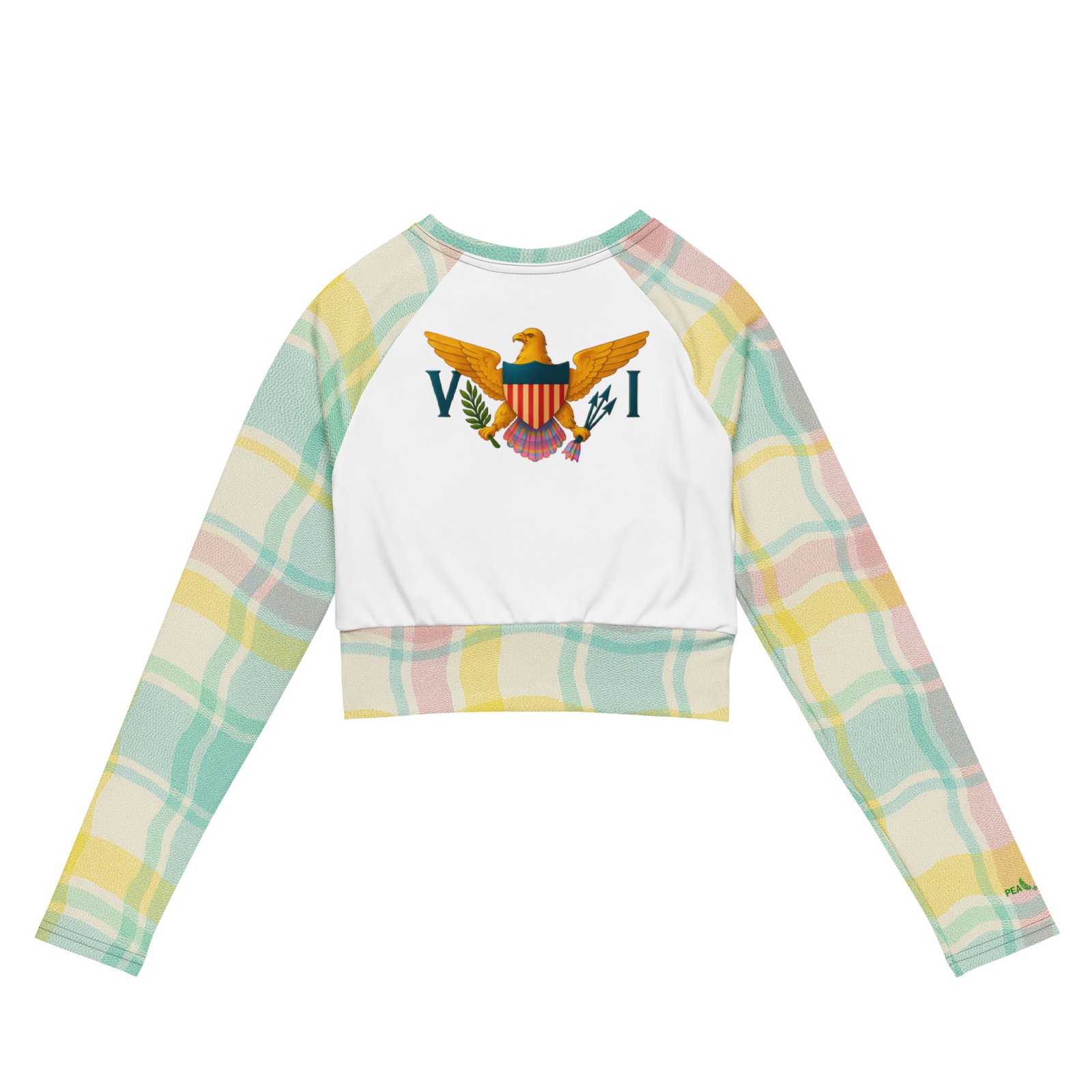 Yellow Madras Caribbean Sportswear VI Swim Guard - Image 2